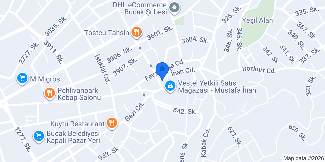 Zeren Terzi konumu