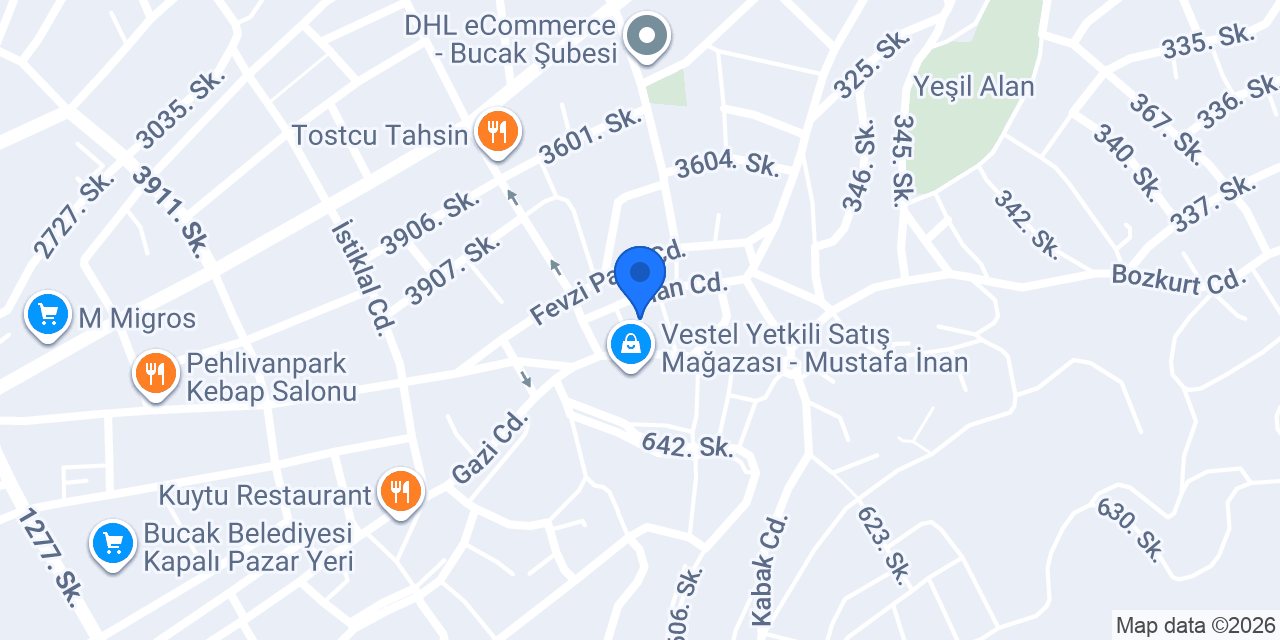 Salep Ticaret - Nuri Güzel konumu