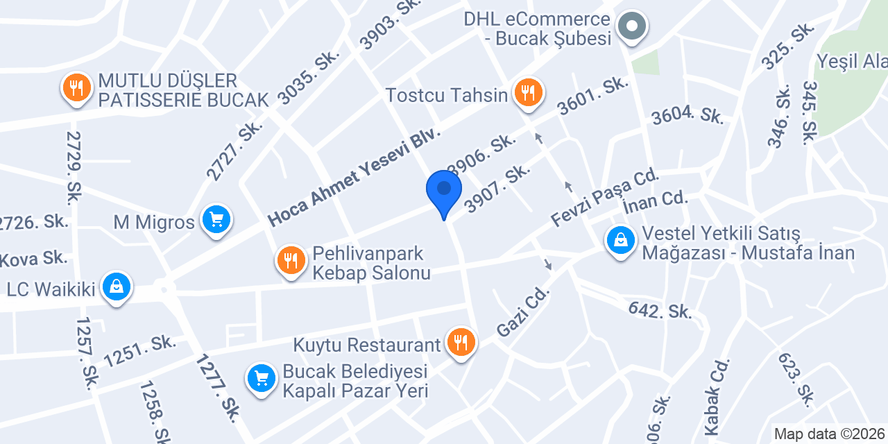 Rasous Döner konumu