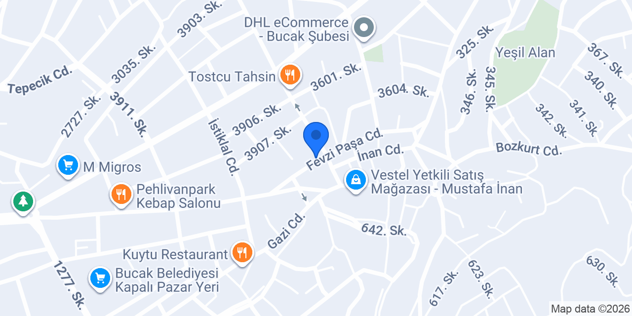 Şimşek İletişim konumu