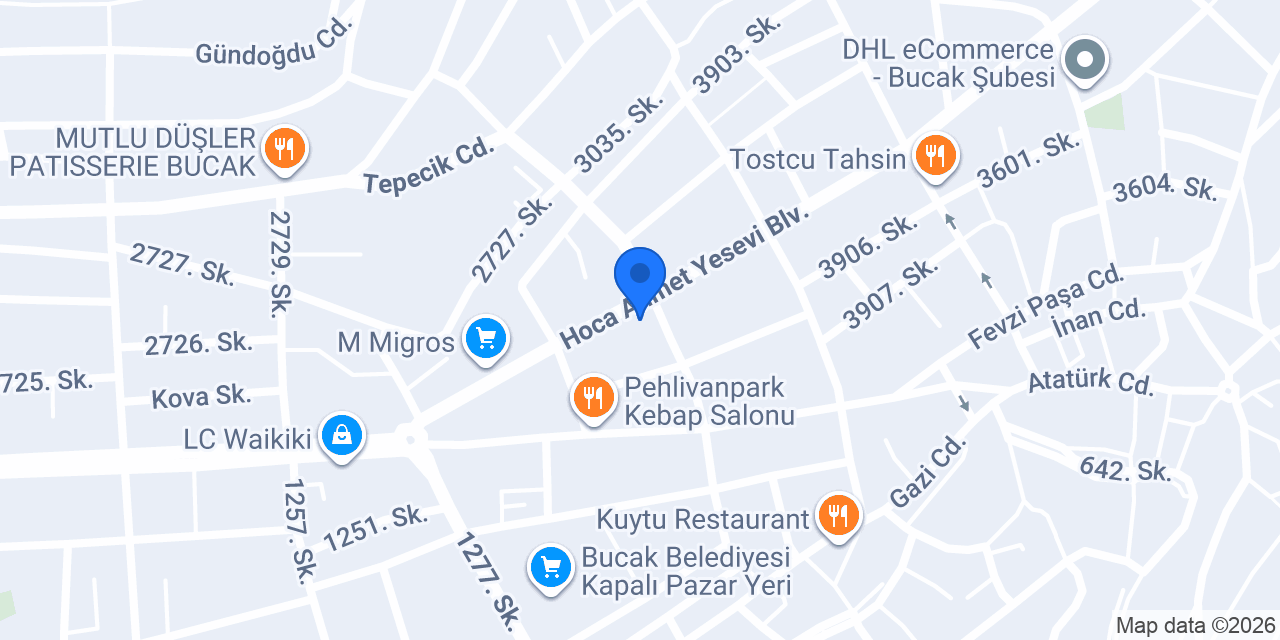 İşbir Yatak-mutlucanlar konumu