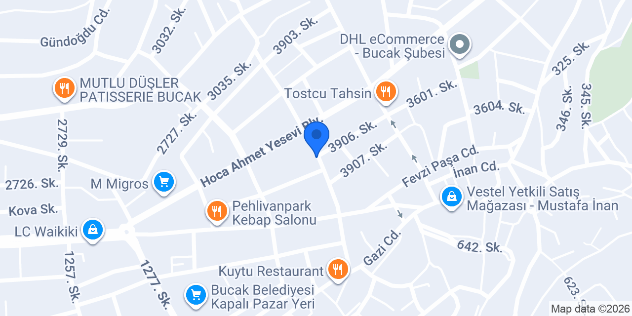 Armoni müzik bucak konumu