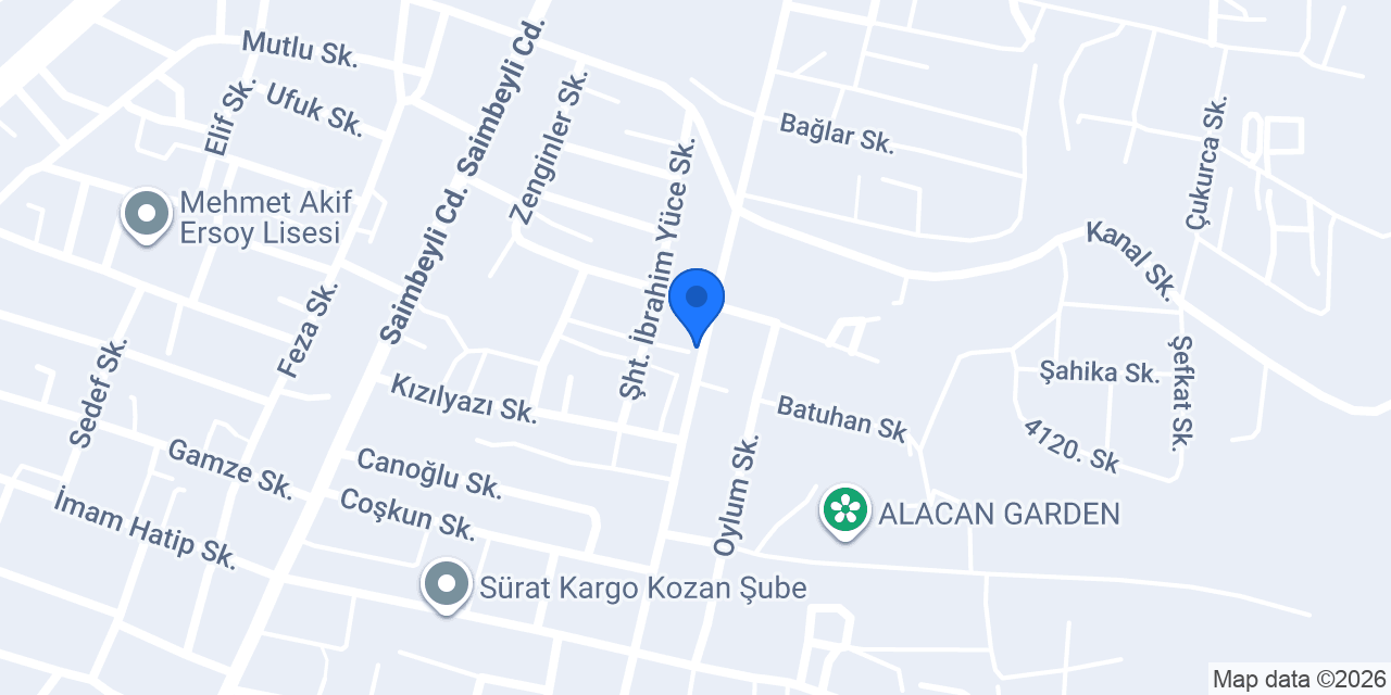 Barış Mobilya konumu