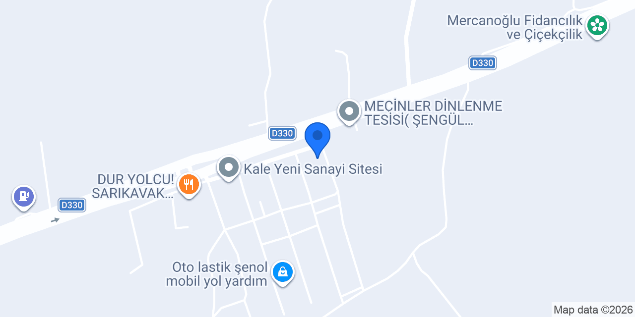PT LASTİK-Sarıtaş Kardeşler konumu