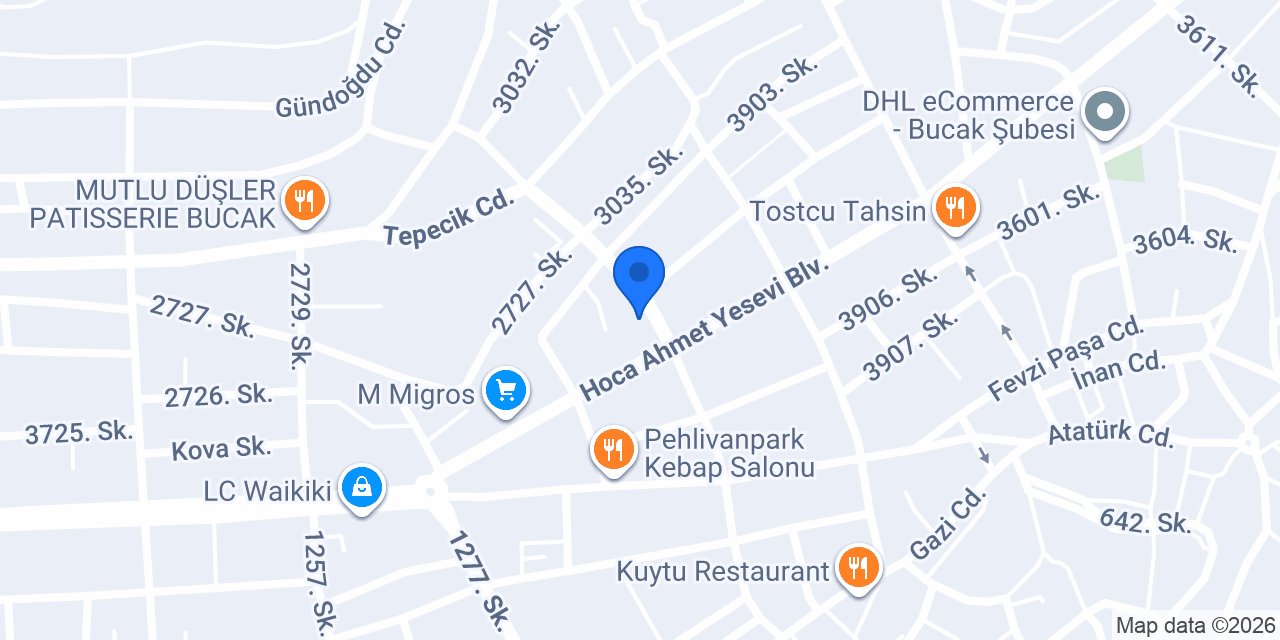 Kelebek Oyuncak konumu
