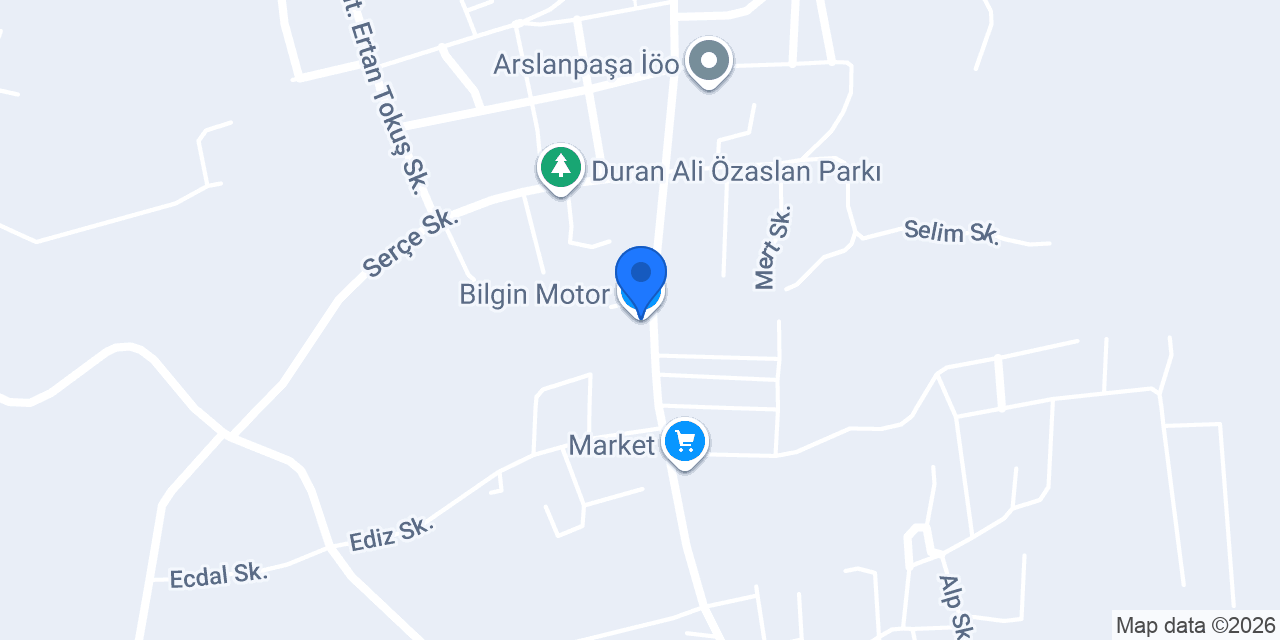 Bilgin Motor konumu