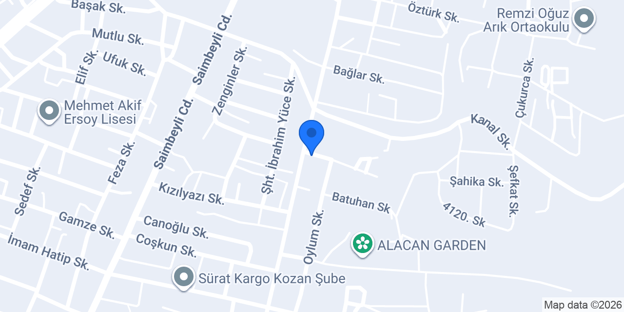 ARAS OTO YEDEK PARÇA konumu