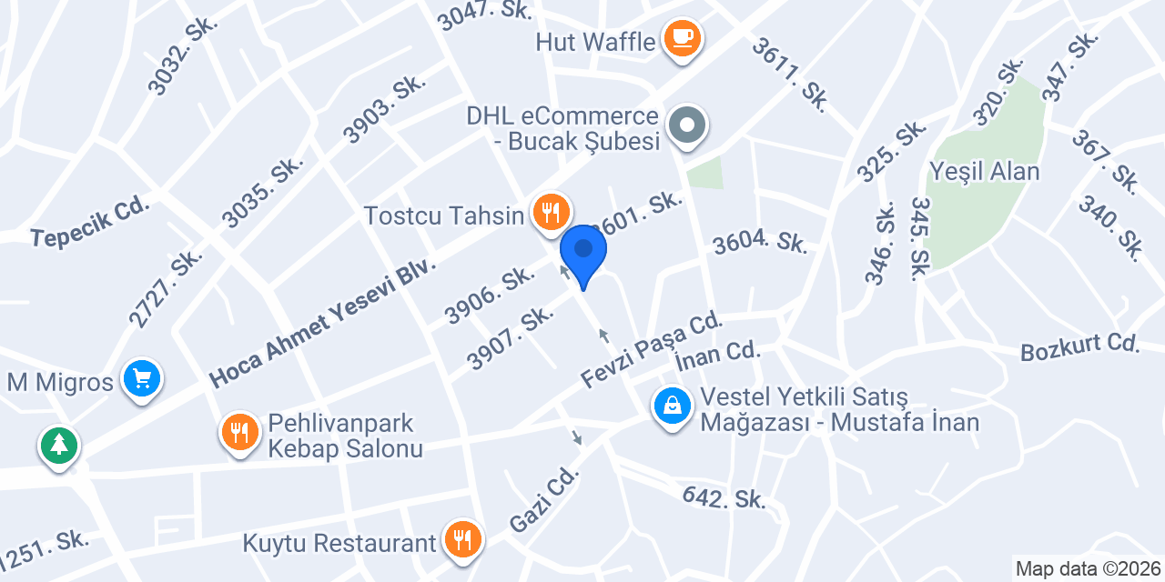H&S Fastfood konumu