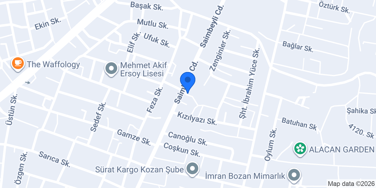Diş Hekimi Ayşe & Burak Kara konumu