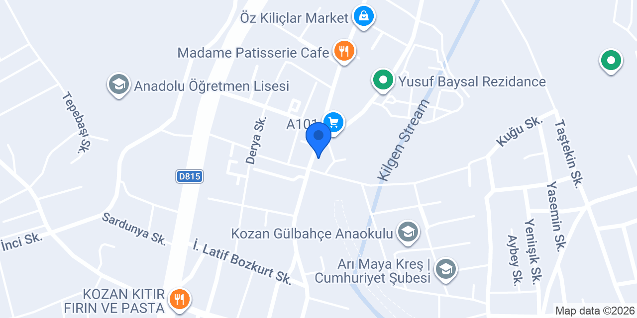 KB MİMARLIK konumu