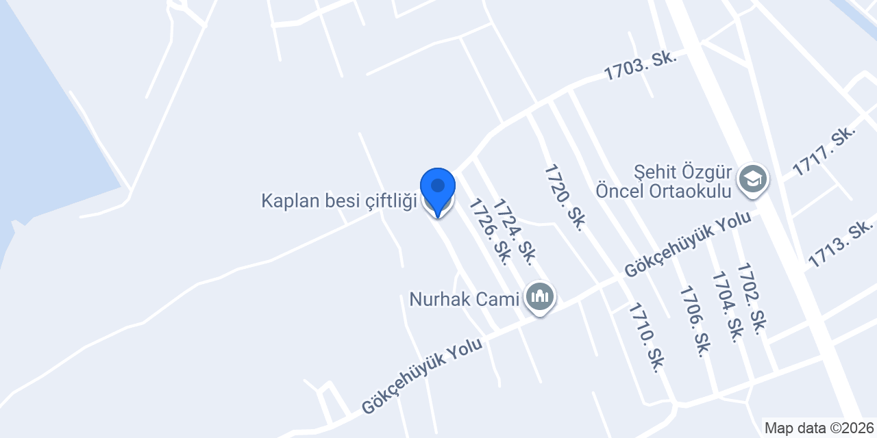 Kaplan besi çiftliği konumu