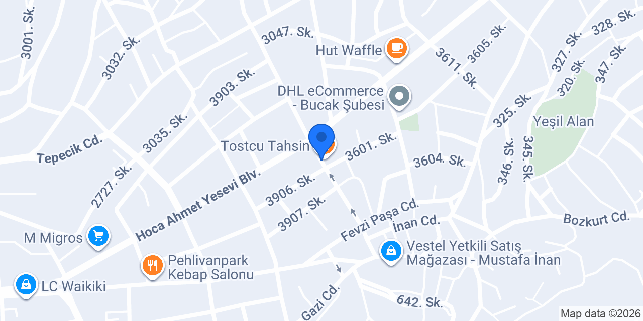 Adalift Asansör konumu