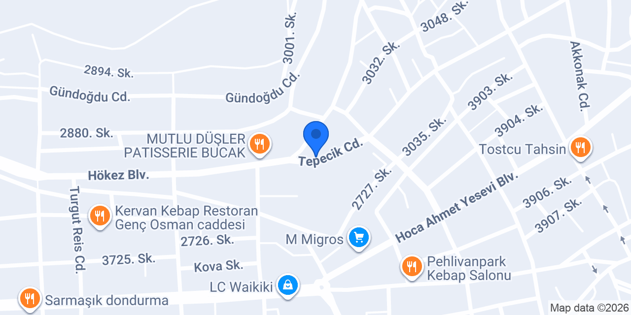 H&D ELEKTRONİK konumu