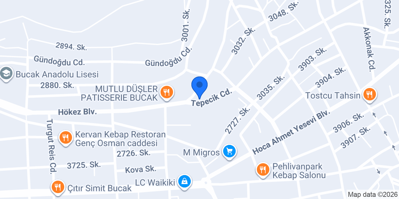 Akay Eczanesi konumu
