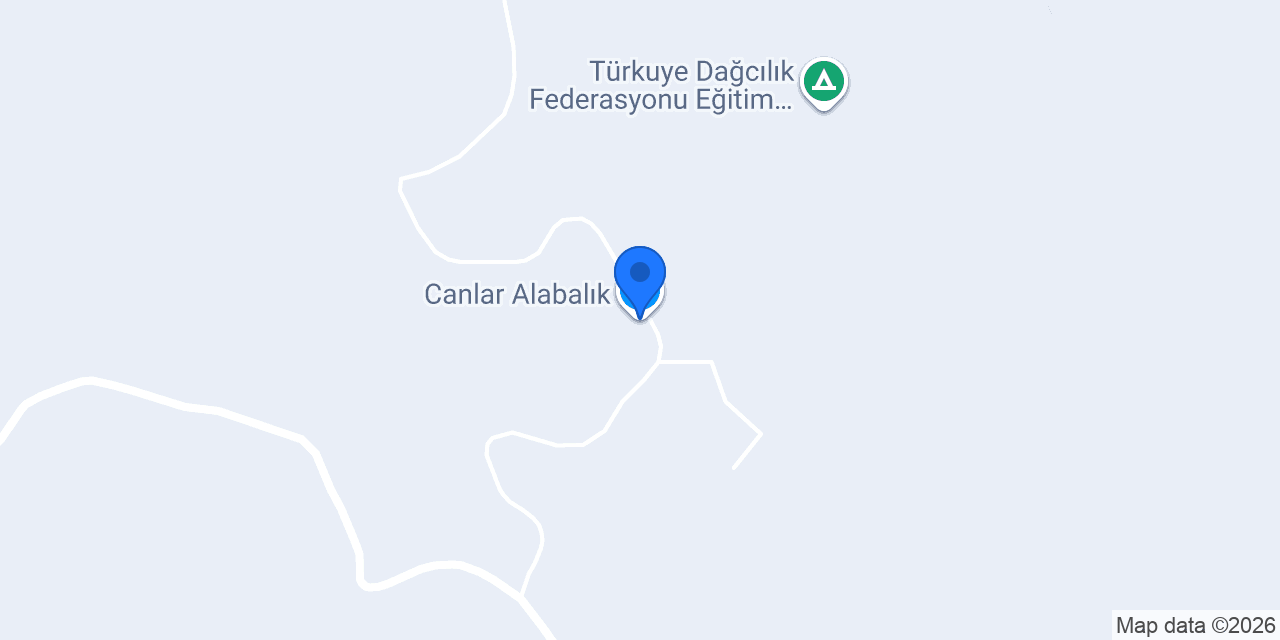 Canlar Alabalık konumu