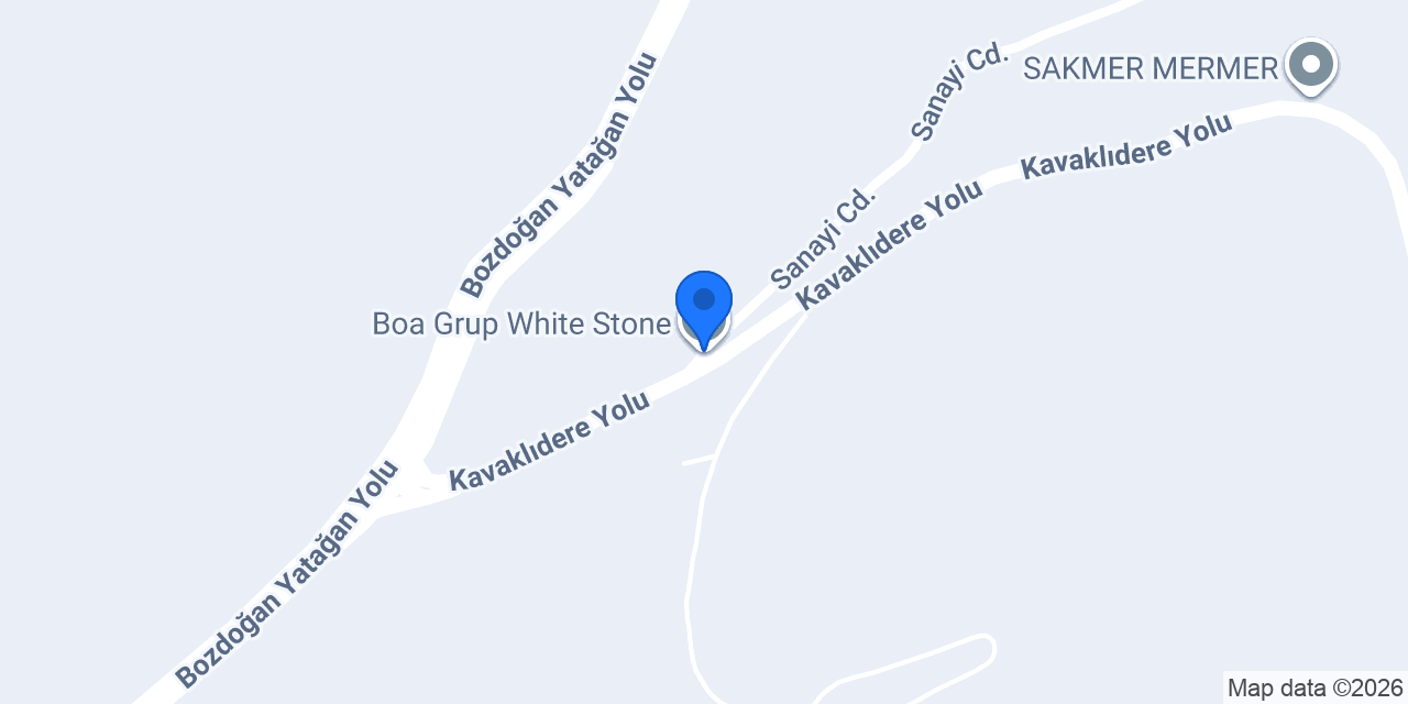 Boa Grup White Stone konumu