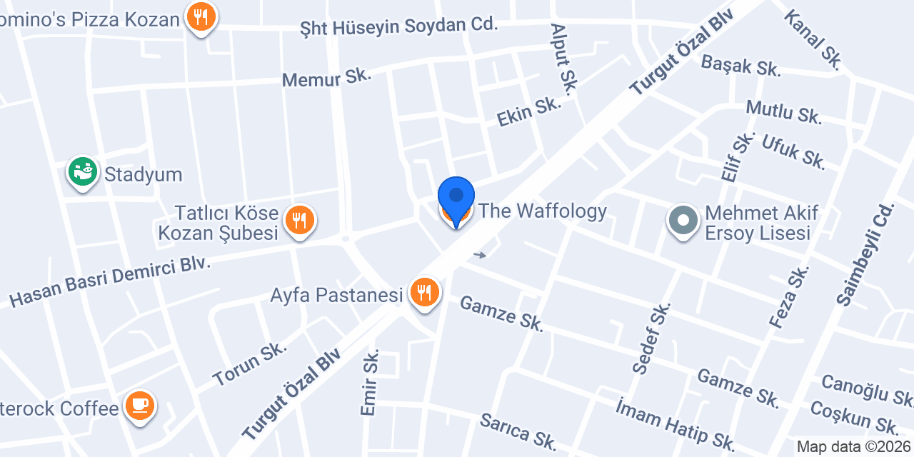 The Waffology konumu