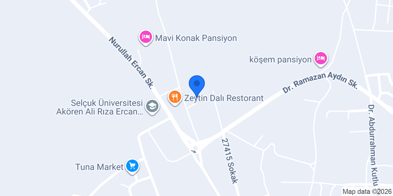 Sarı Konak Pansiyon konumu
