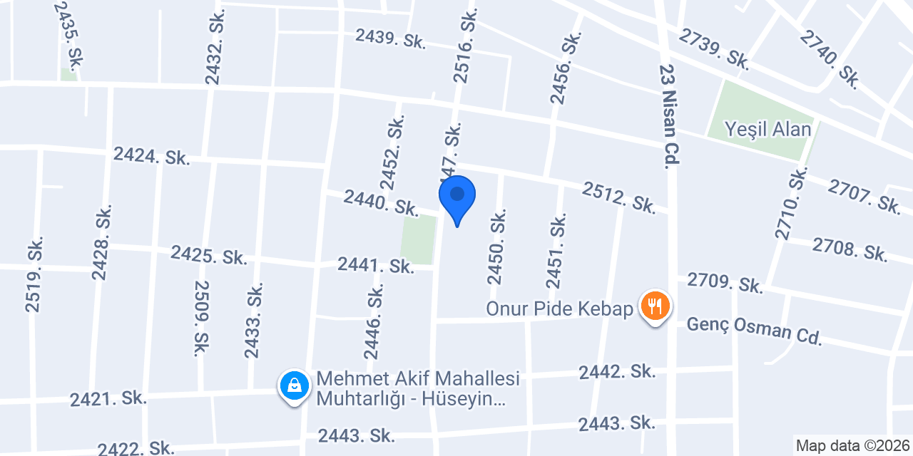 Mutluoğlu Mimarlık konumu