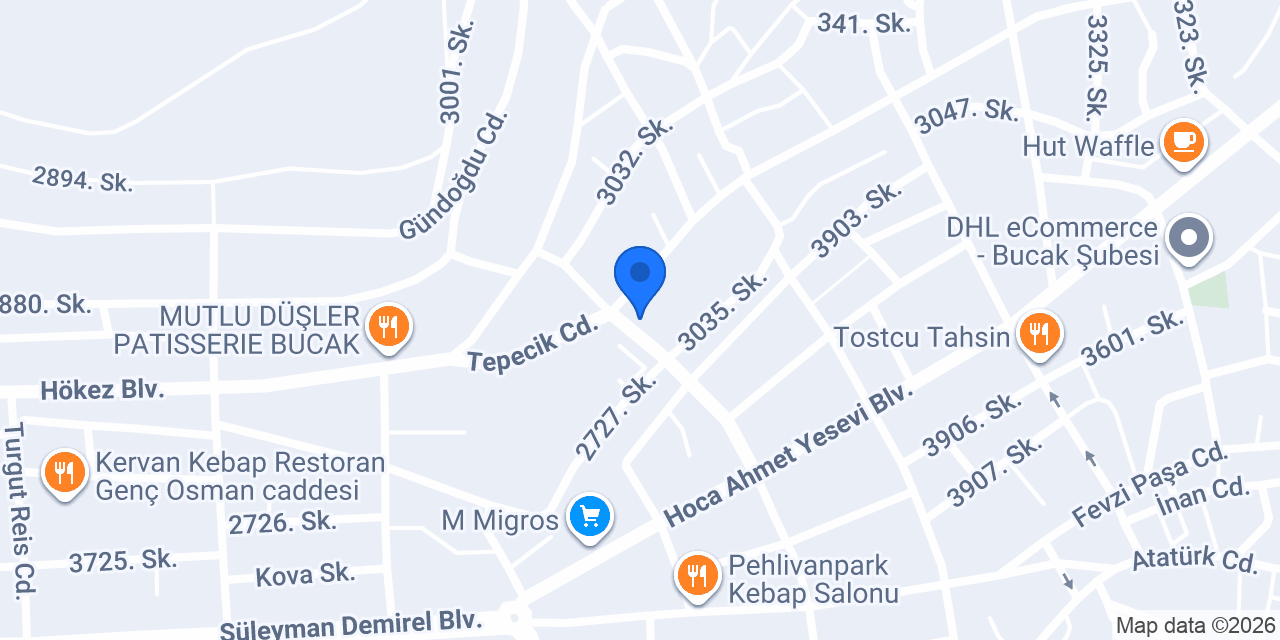 Eroğlu Mühendislik konumu