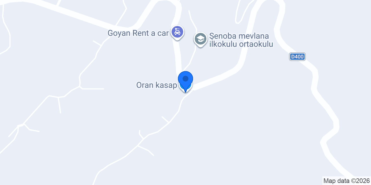 Oran kasap konumu