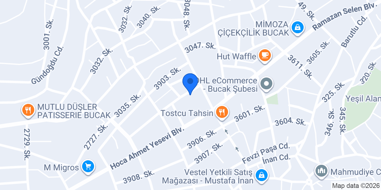 Hsn Tesisat Karaot konumu