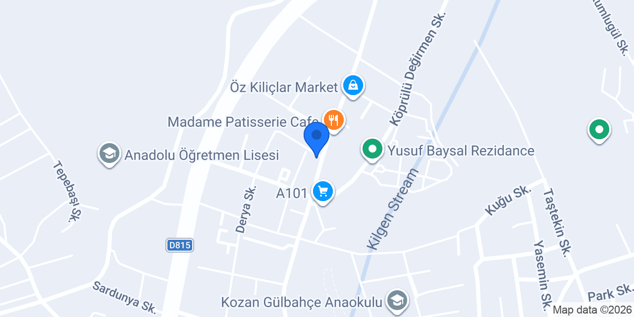 Kozan Keyif kokoreç konumu