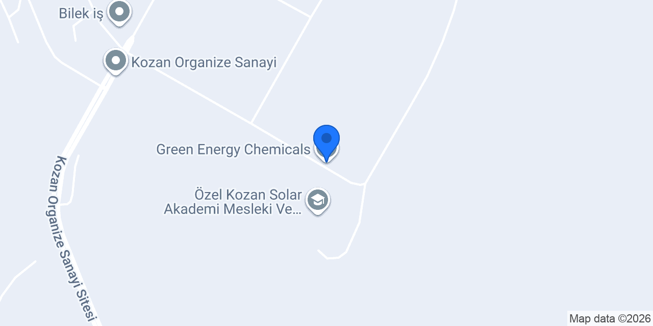 Green Energy Chemicals konumu