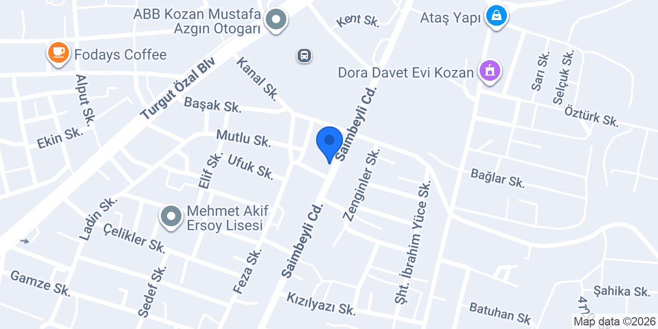 Koyuncuoğlu Hırdavat konumu
