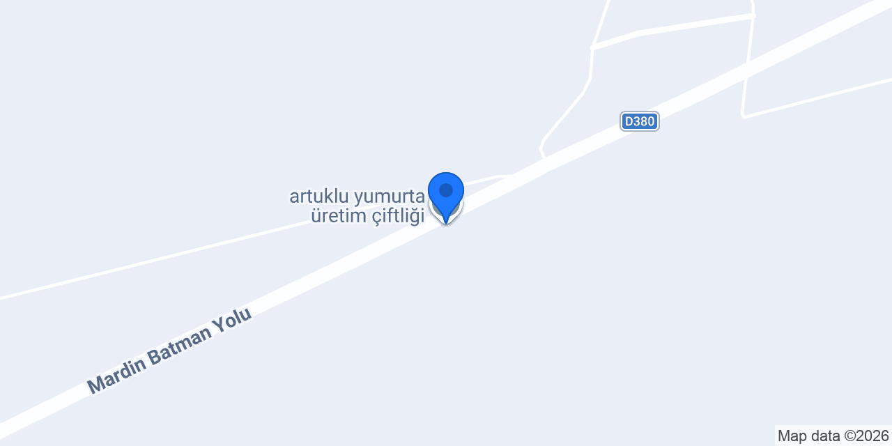 artuklu yumurta üretim çiftliği konumu