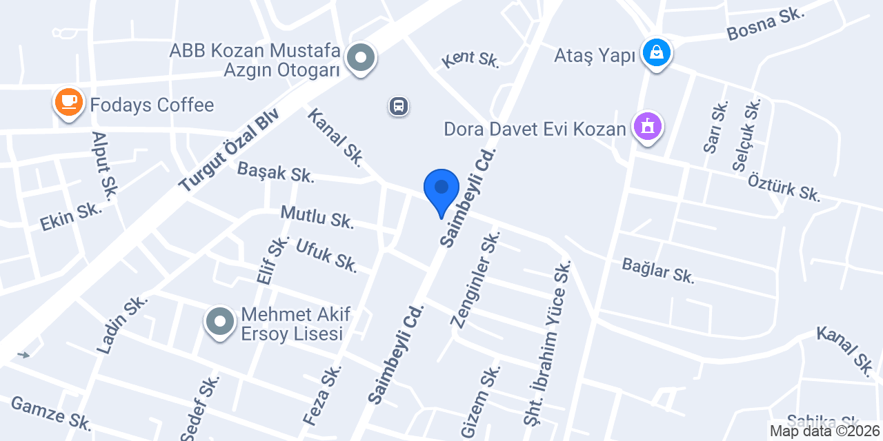Bahçivan Bahçe konumu