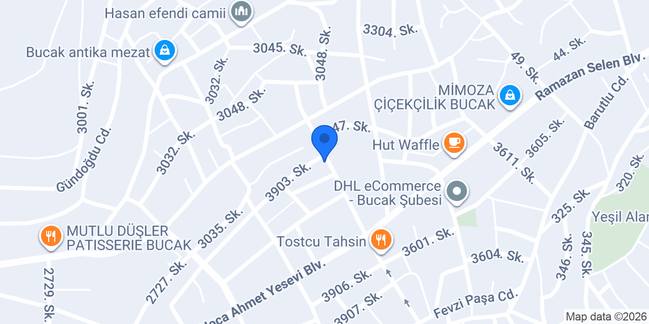 Aydın Buharlı Hijyen Temizlik konumu