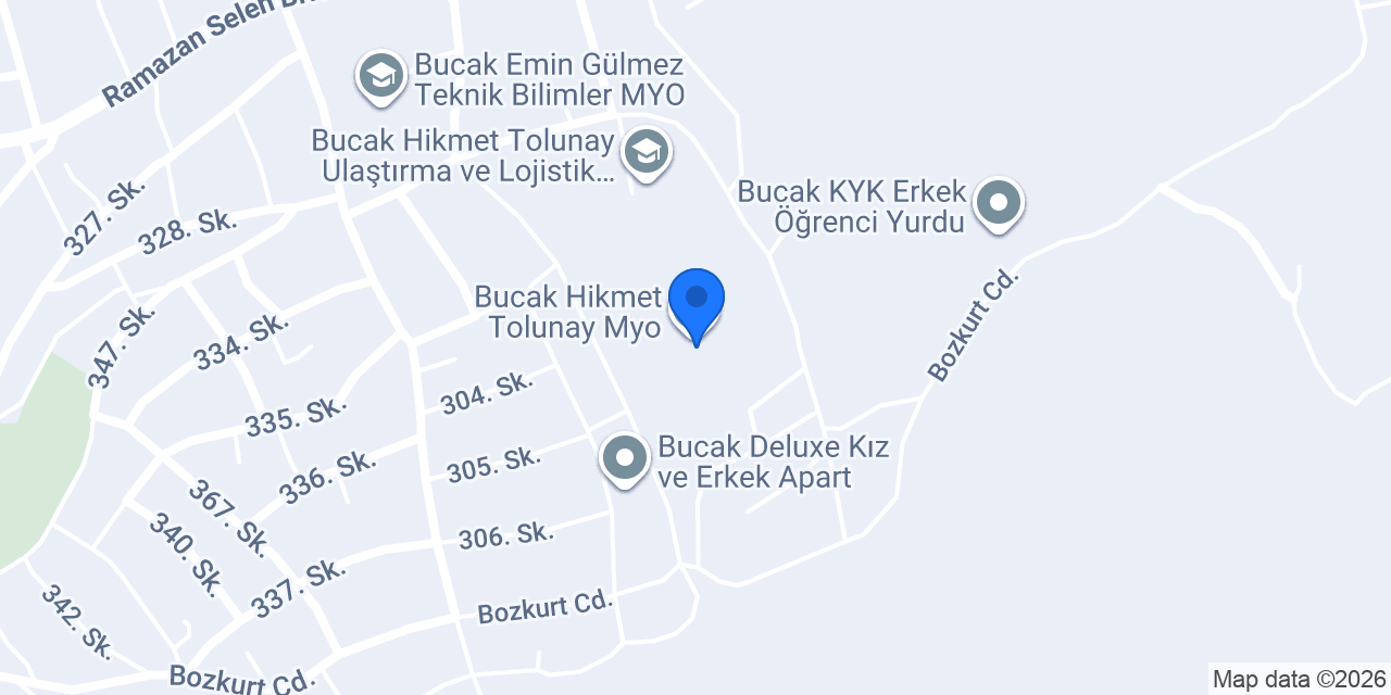 Bucak Kyk konumu