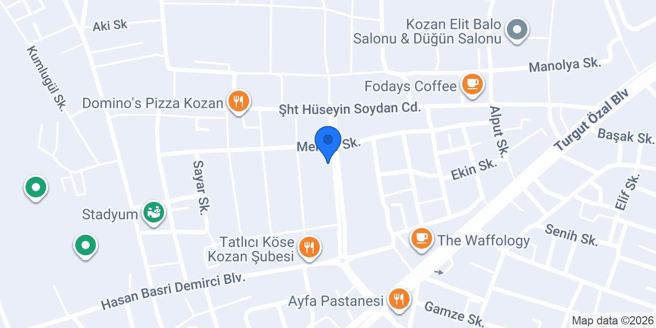 Diyetisyen Himmet Evçi konumu