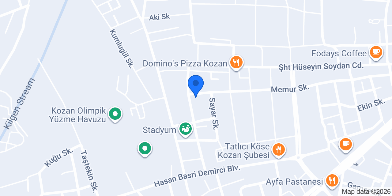 Ötüken Kütüphane konumu