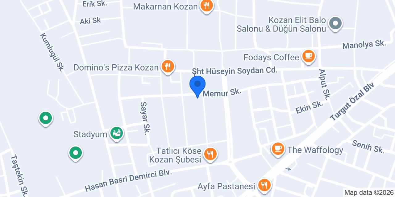 KOZAN ARTI PUSULA EĞİTİM KURUMU konumu
