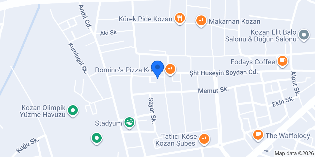 Çakın Balık Kebap konumu