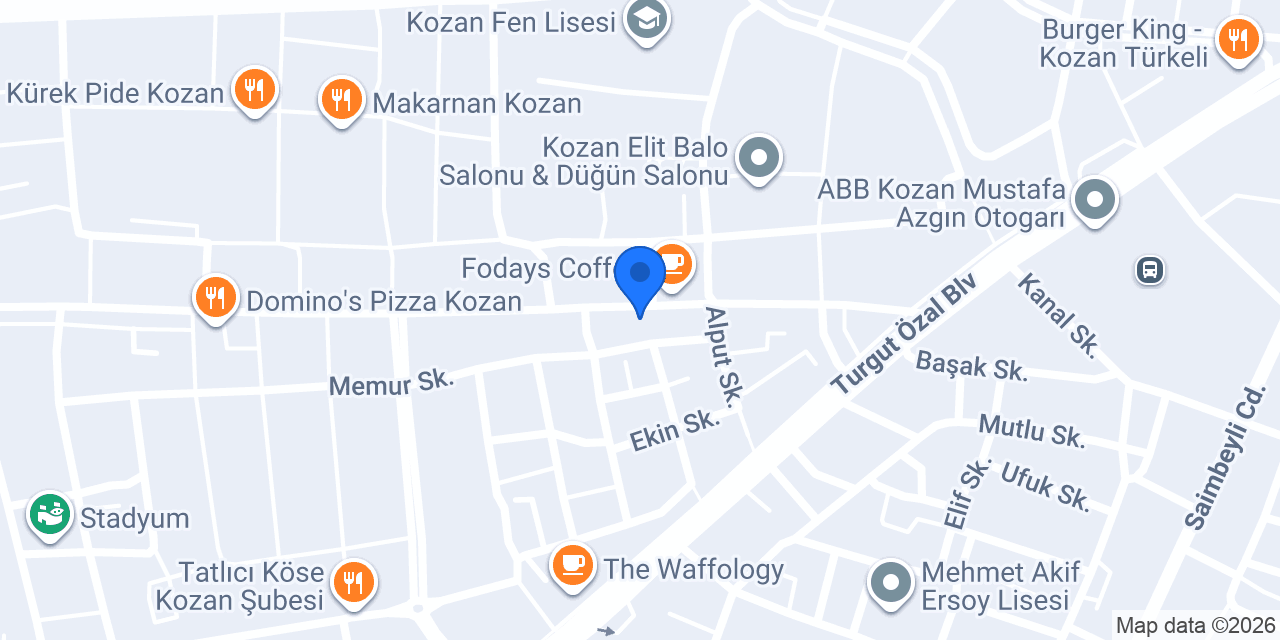 Aşçı Lahmacun konumu