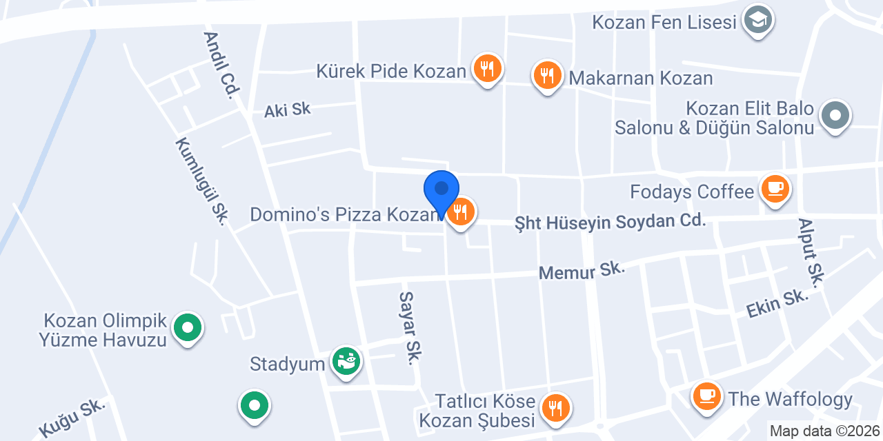 Sis Veteriner Kliniği konumu