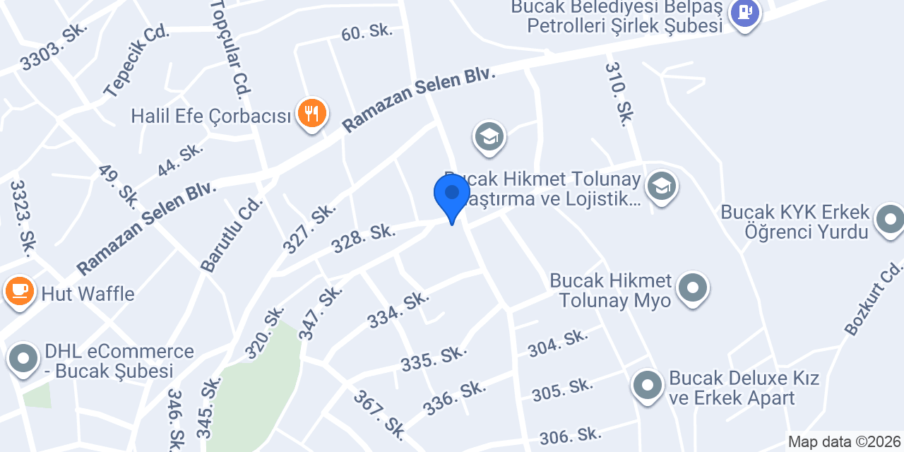 Beyzade Kebap konumu