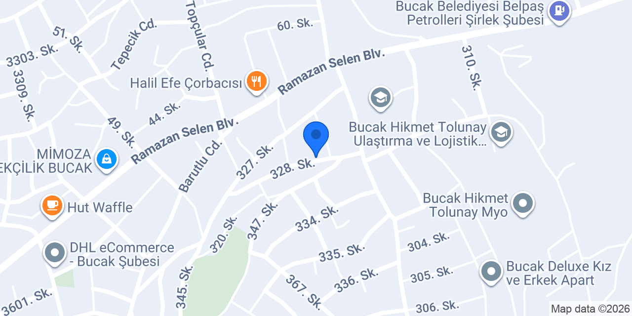 Martı Coffee konumu
