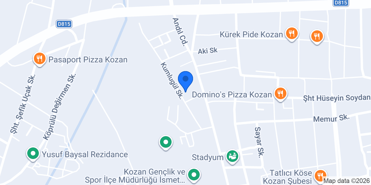 Salon tayfun arı konumu