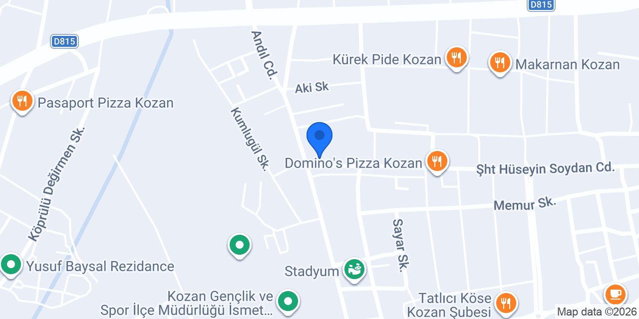 Sonsuz Eğitim Kurumları konumu
