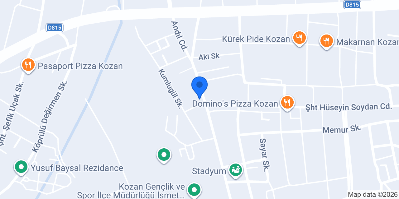 Arya Kebapevi konumu
