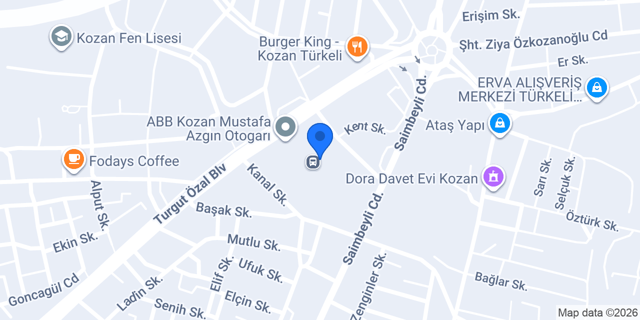 Kozan Birlik konumu