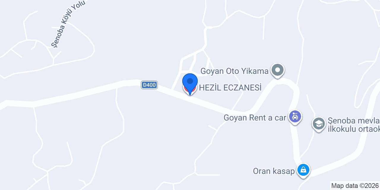 HEZİL ECZANESİ konumu