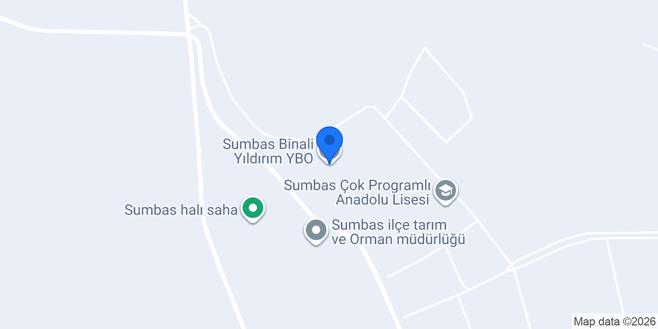 Sumbas Binali Yıldırım YBO konumu