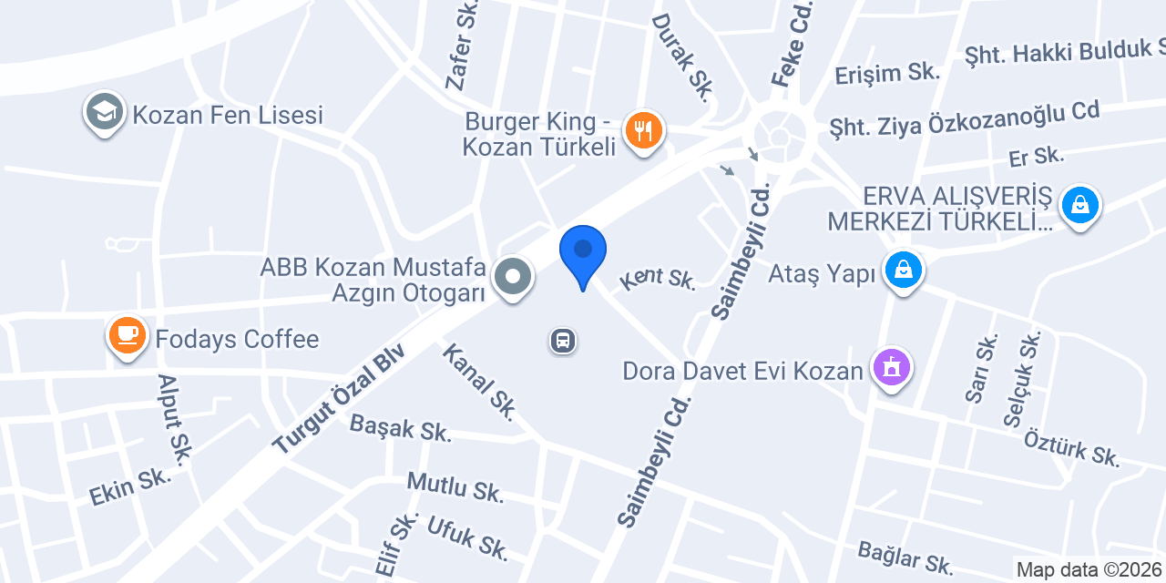 Gülseren Çiçekçilik konumu