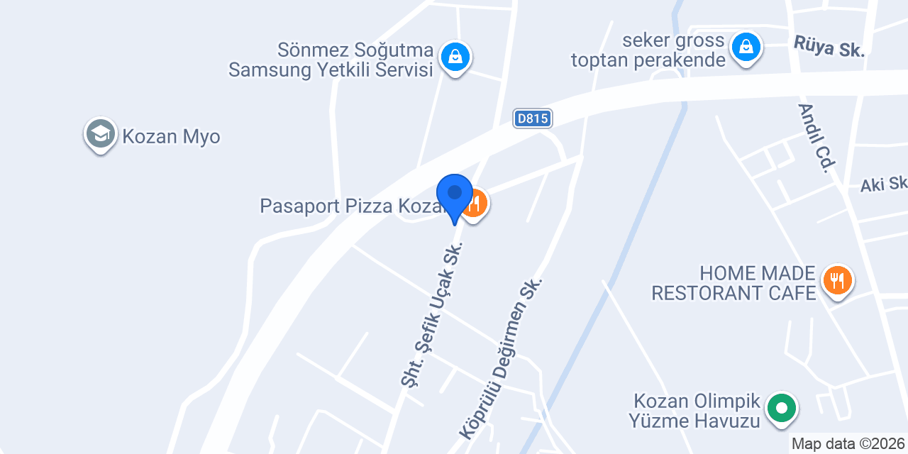 Nilas Bebek Ve Kadın Masaj Merkezi Kozan konumu