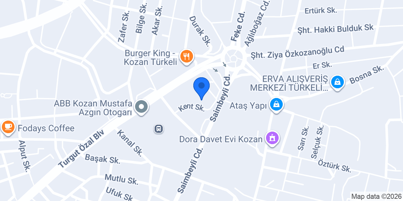 kozan evden eve taşımacılık konumu